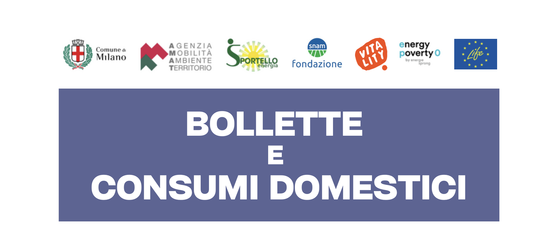 Bollette e Consumi domestici