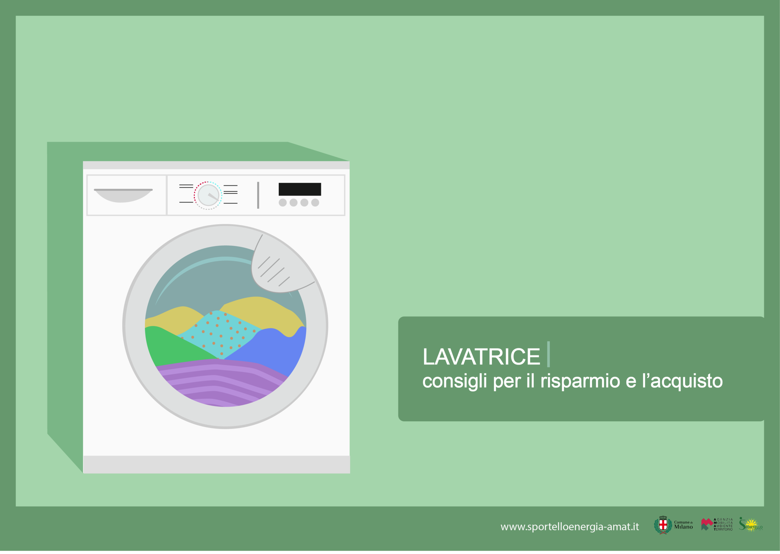 consigli lavatrice | Sportello Energia Comune di Milano