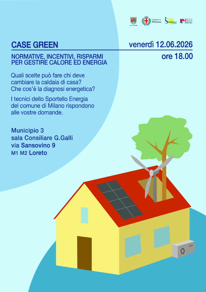 Case Green | Sportello Energia-Milano Green Week 2026