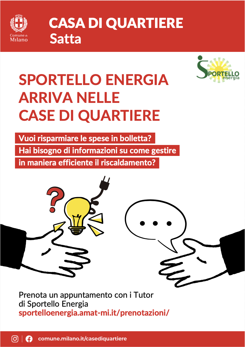 Sportello Energia Casa di Quartiere Satta