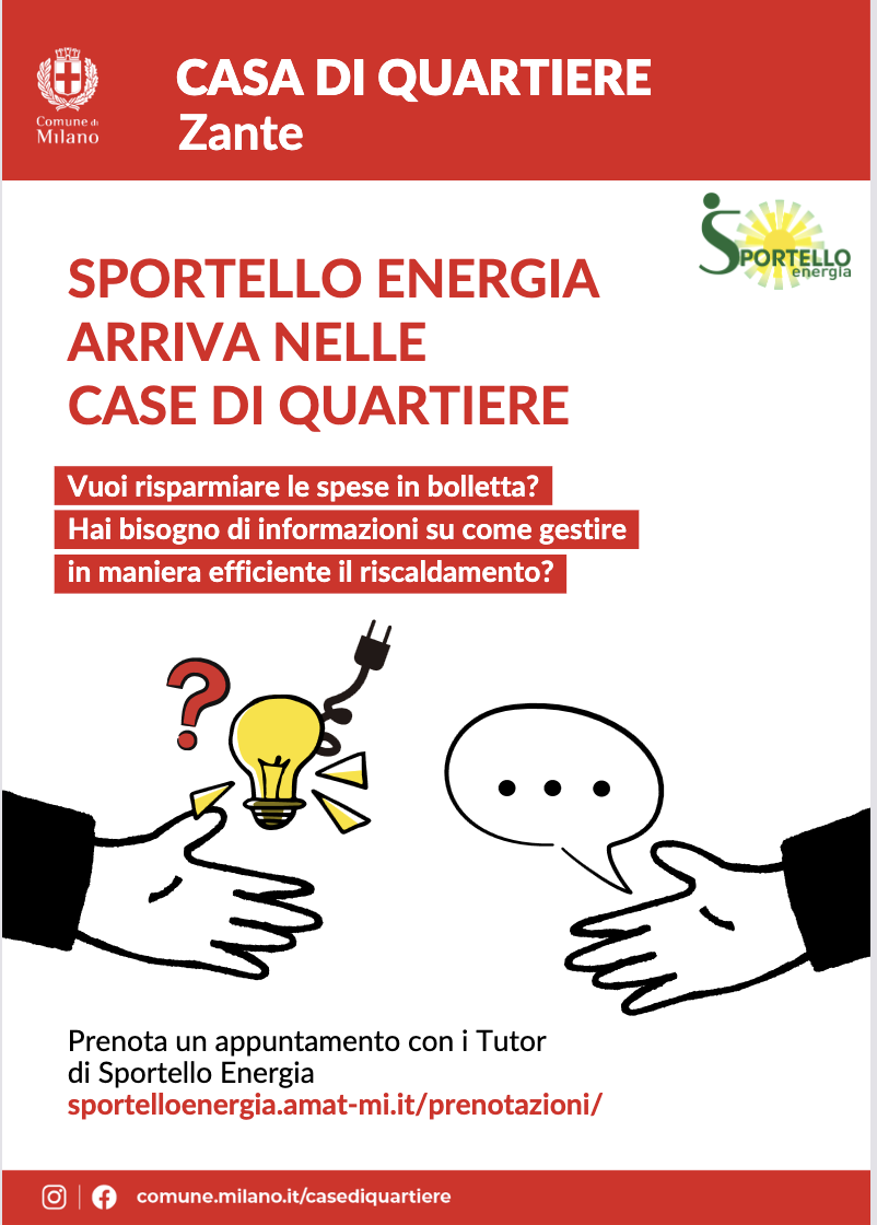 Sportello Energia Case di Quartiere Zante